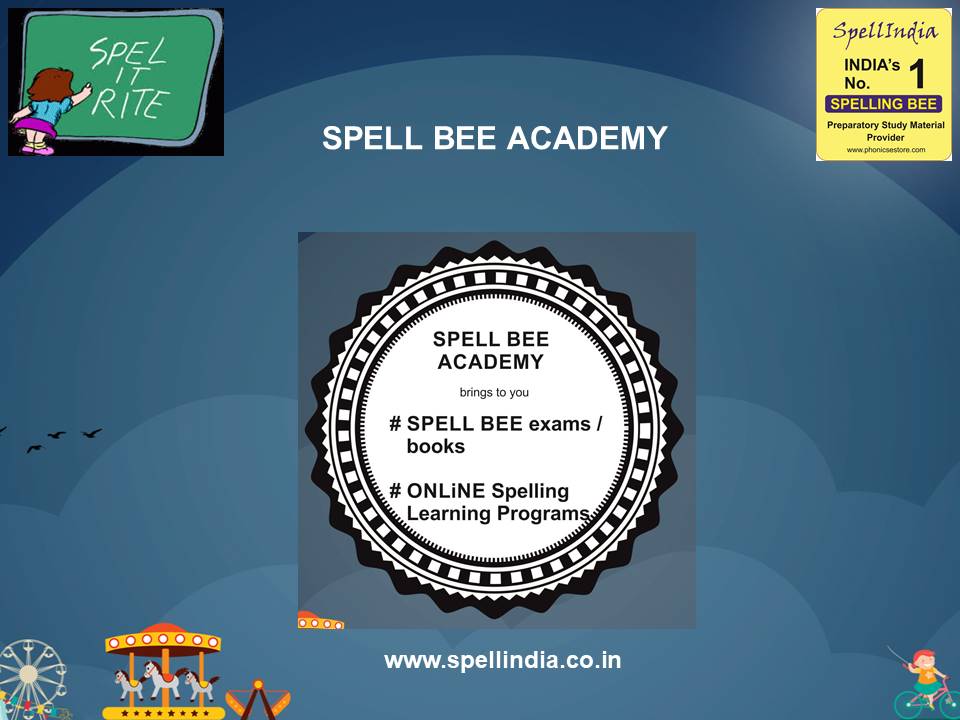Spell Bee ... Spelling Words ... Similar Sounding Words